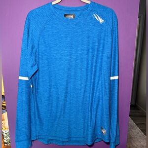 American Eagle Outfitters Vibrant Blue Flex Shirt